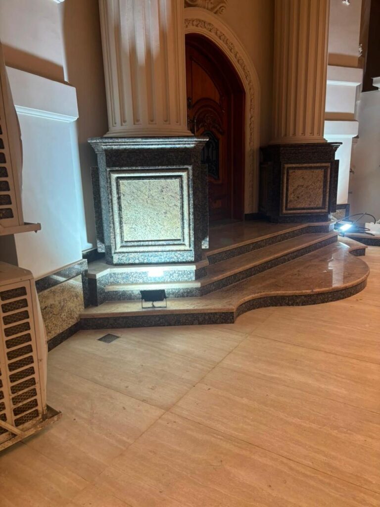 Embassy District villa, marble floors, inlays and staircases (31)